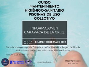 Cartel Curso Piscinas Mayo 2017